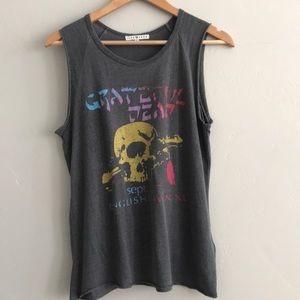 Junk food sleeveless top